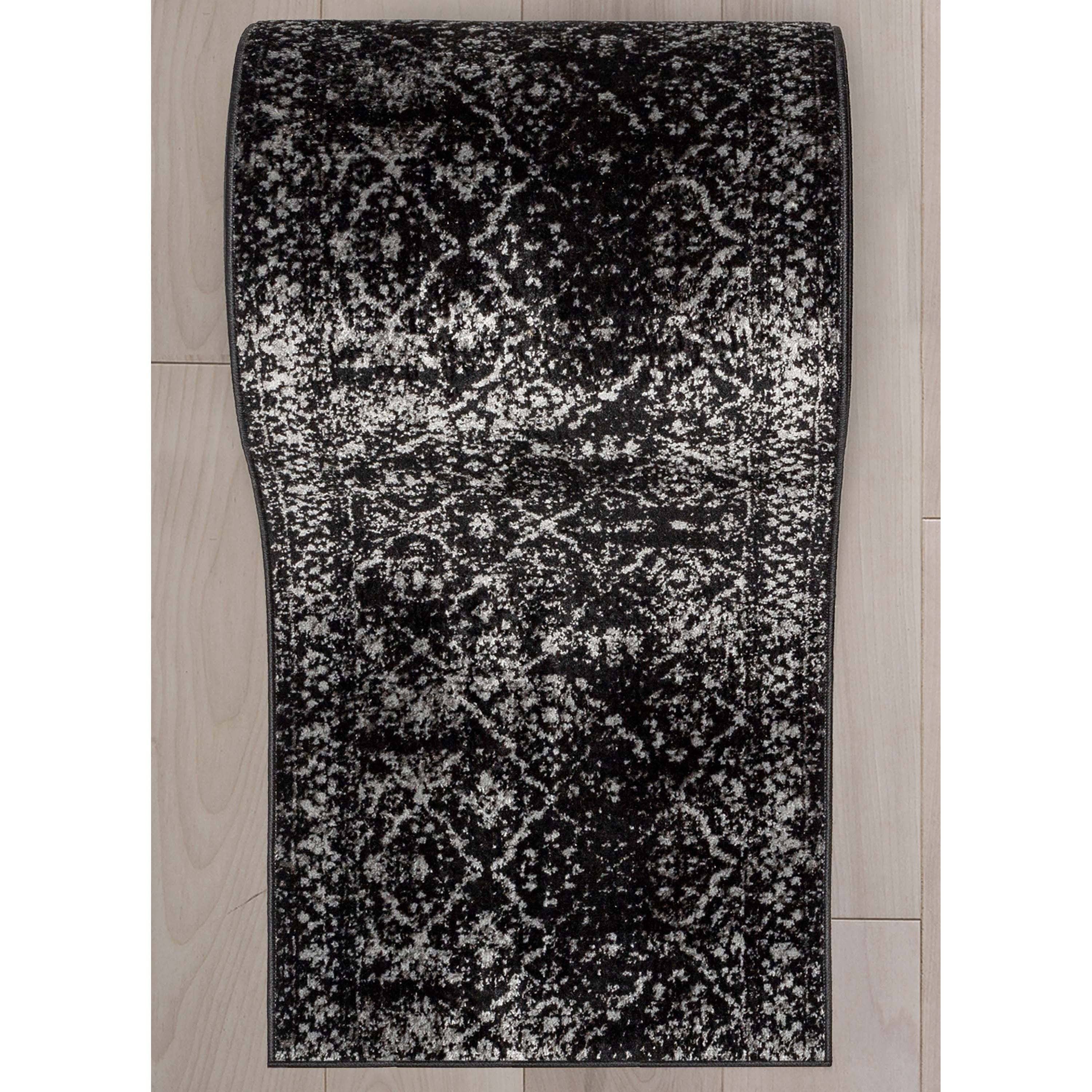 Well Woven – Großhandel Läufer – Argos Runner, Vintage-Medaillon, personalisierbar, orientalisch, Schwarz6
