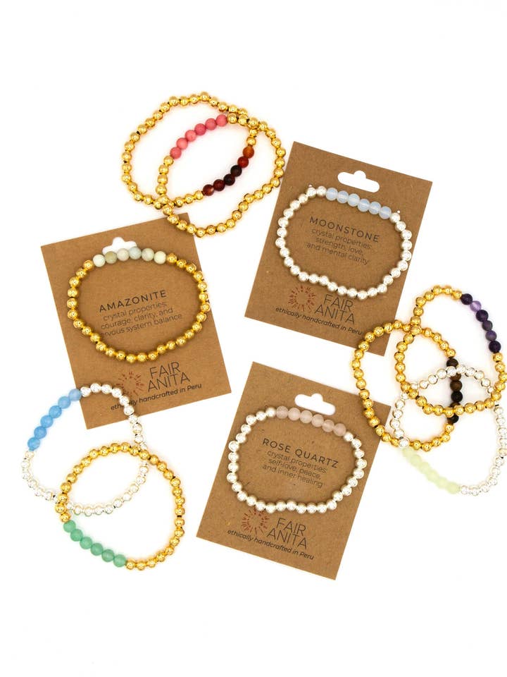 Stone Elastic Bracelet for wholesale by Fair Anita