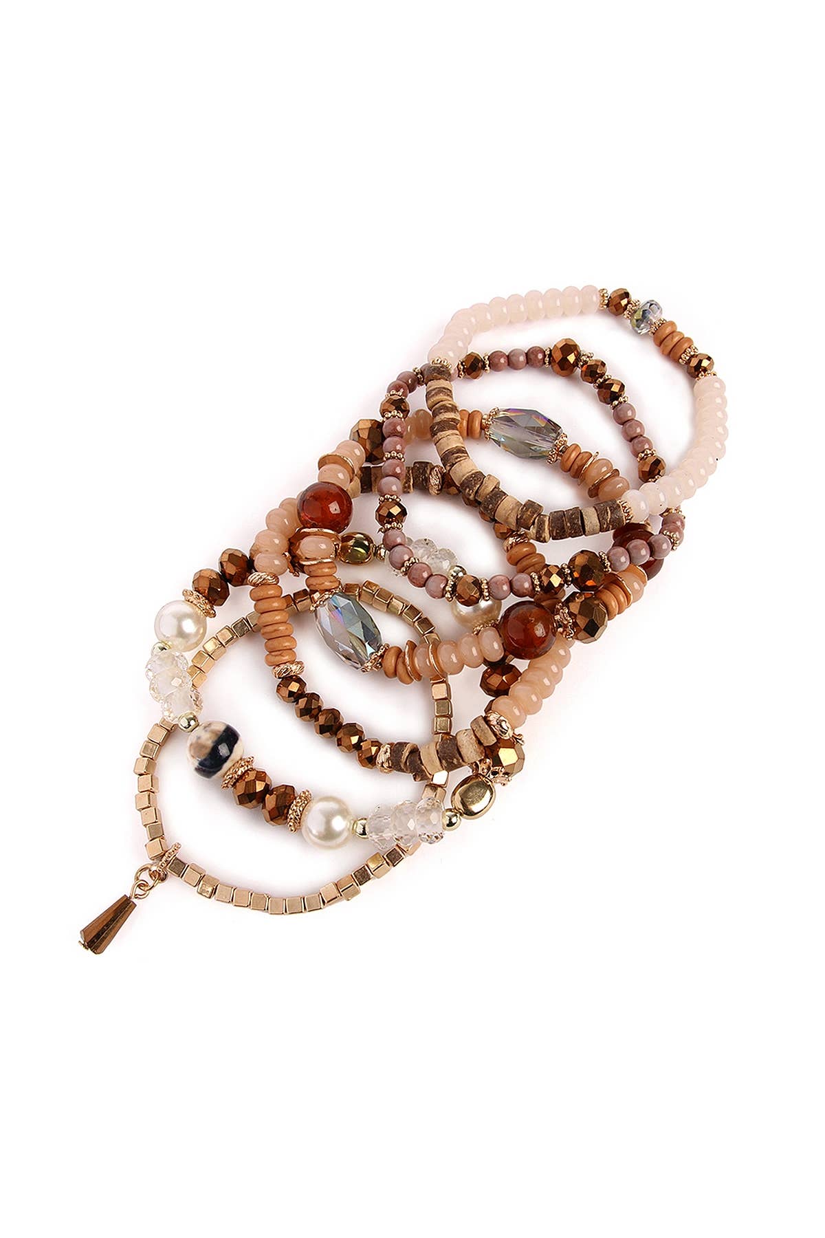 Love and Repeat - Wholesale Jewelry Set - MULTI-STONE BEADS STACKABLE BRACELETS8