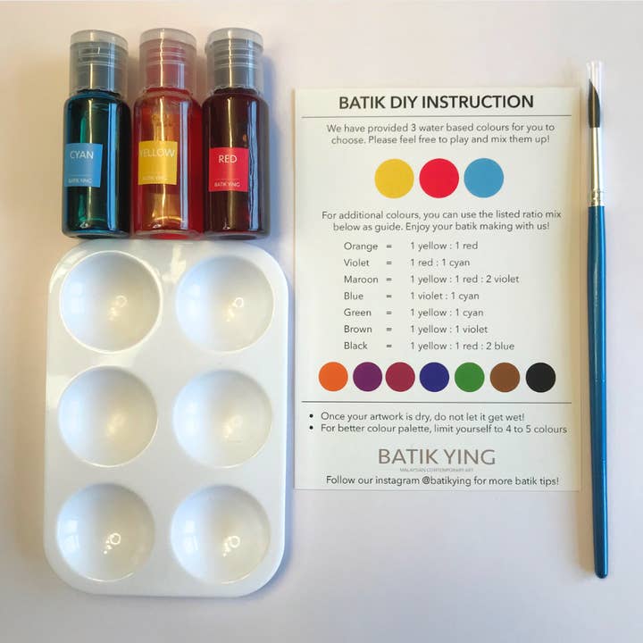 YING Modern Batik - Wholesale DIY craft kit - Mini Batik Christmas Kit7