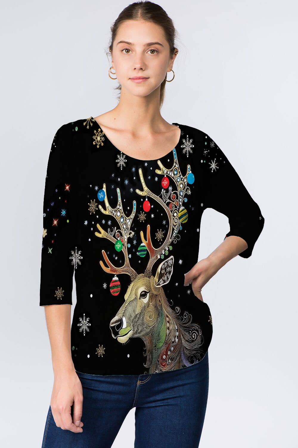 ET'LOIS - Wholesale T-Shirt - Women's - 1283 FIONA Top0