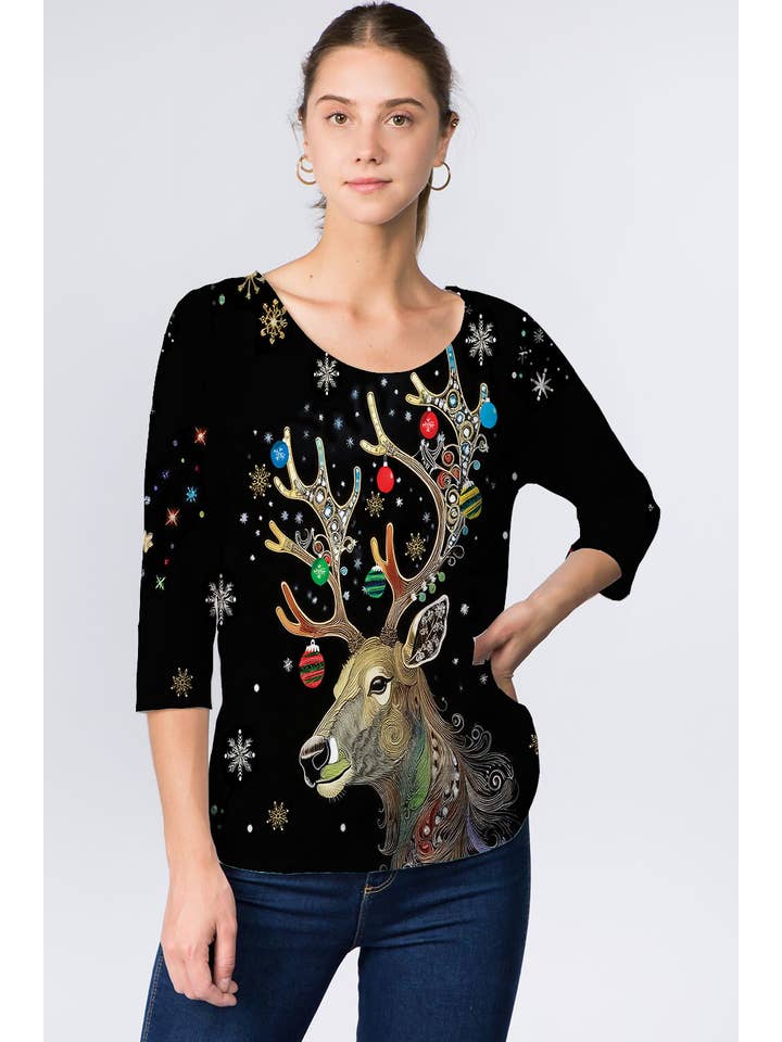 ET'LOIS - Wholesale T-Shirt - Women's - 1283 FIONA Top