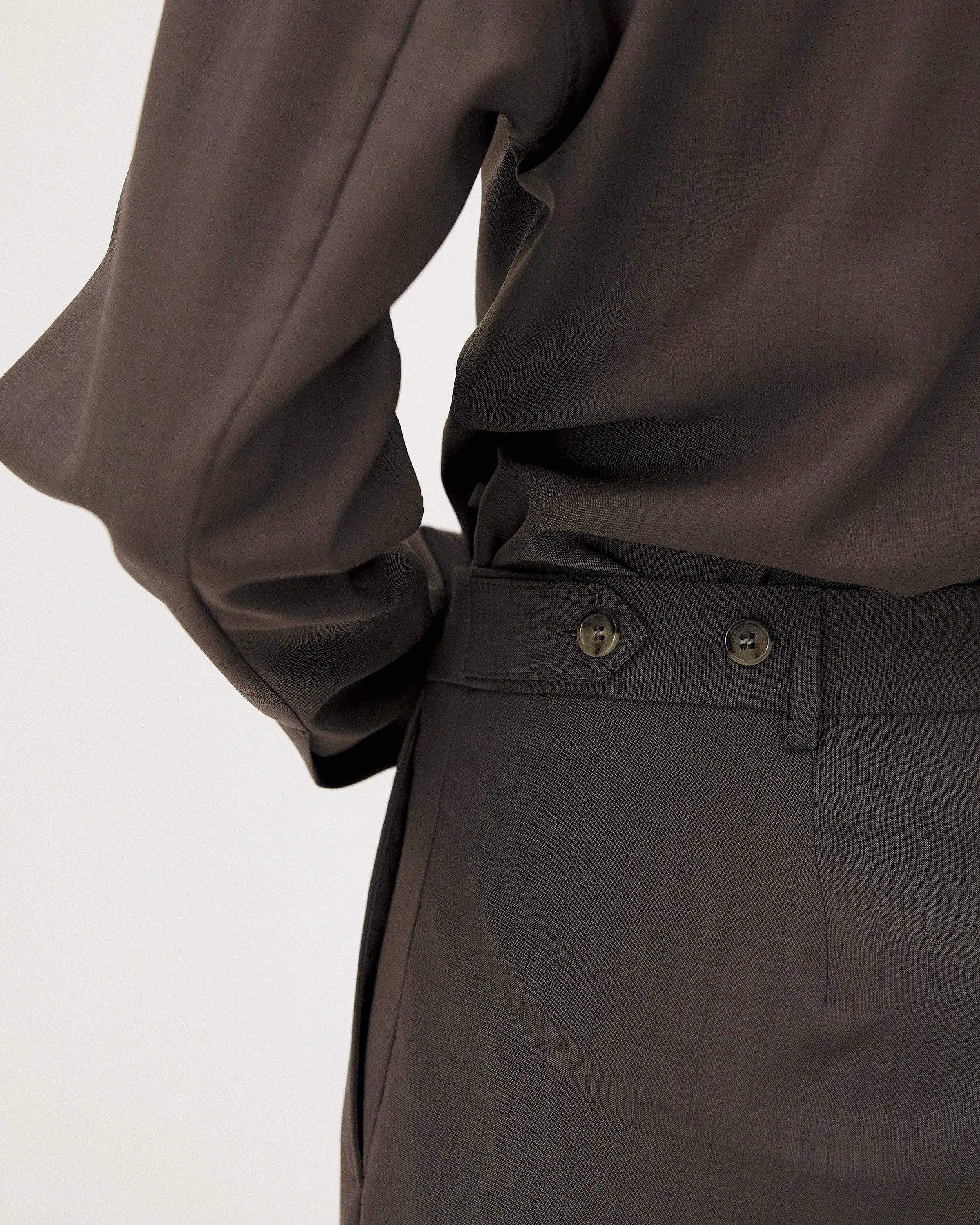 NOYOCO - Wholesale Pants - Women's - Gilia Brown Pants4