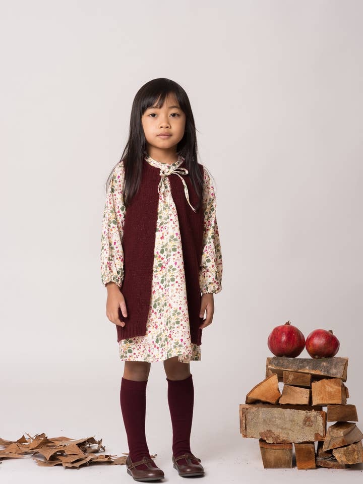 Kleid mit Blumenmuster für den Großhandel von LaTitta