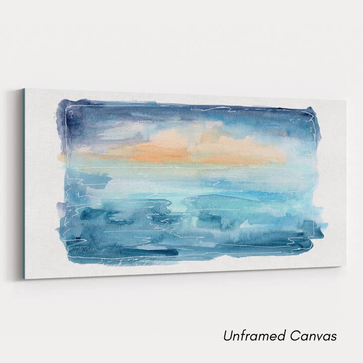 Kate Shore Fine Art - Wholesale Art Print - Print | Beach Walk Sketch 4, Long Print2