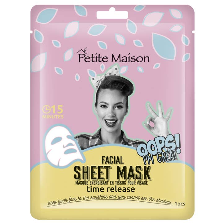 Petite Maison Sheet Mask Time Release 25ml for wholesale by Beauty Pro