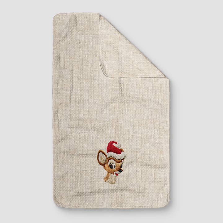 Loom Loom - Wholesale Tea Towel - Vixen Embroidery 2