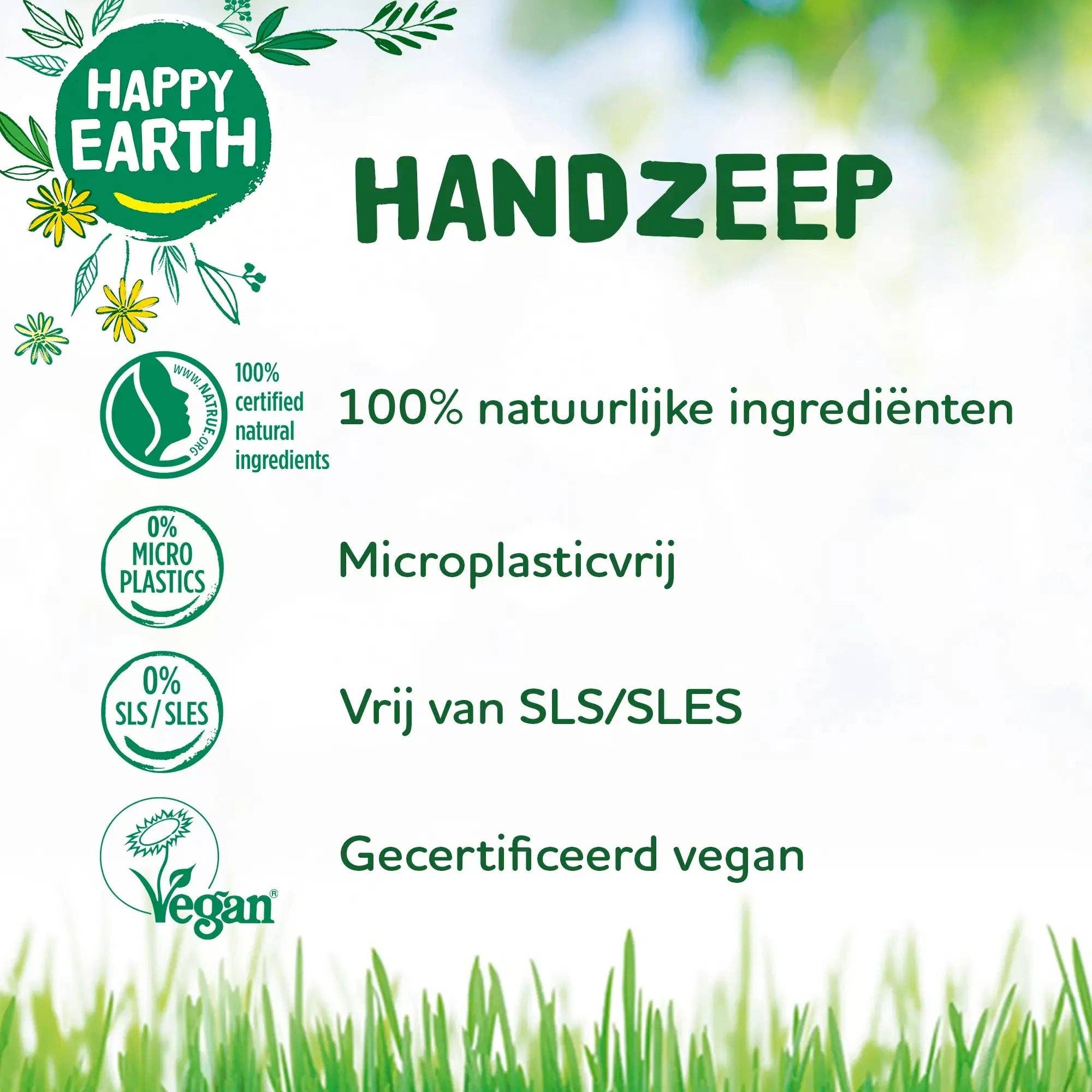 Happy Earth - Wholesale Hand Soap/Wash - Natuurlijke Handzeep Lavender Ylang 75ml4