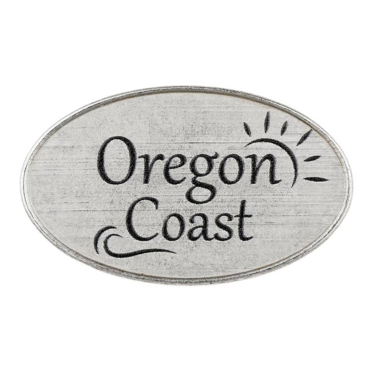 Oregon Coast Name Plate, printed for wholesale by Animals Forever, Inc
