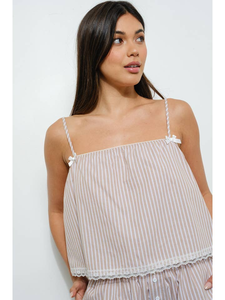 Pretty Garbage - Wholesale Camisole - Women's - FLOUNCE CAMI TOP10