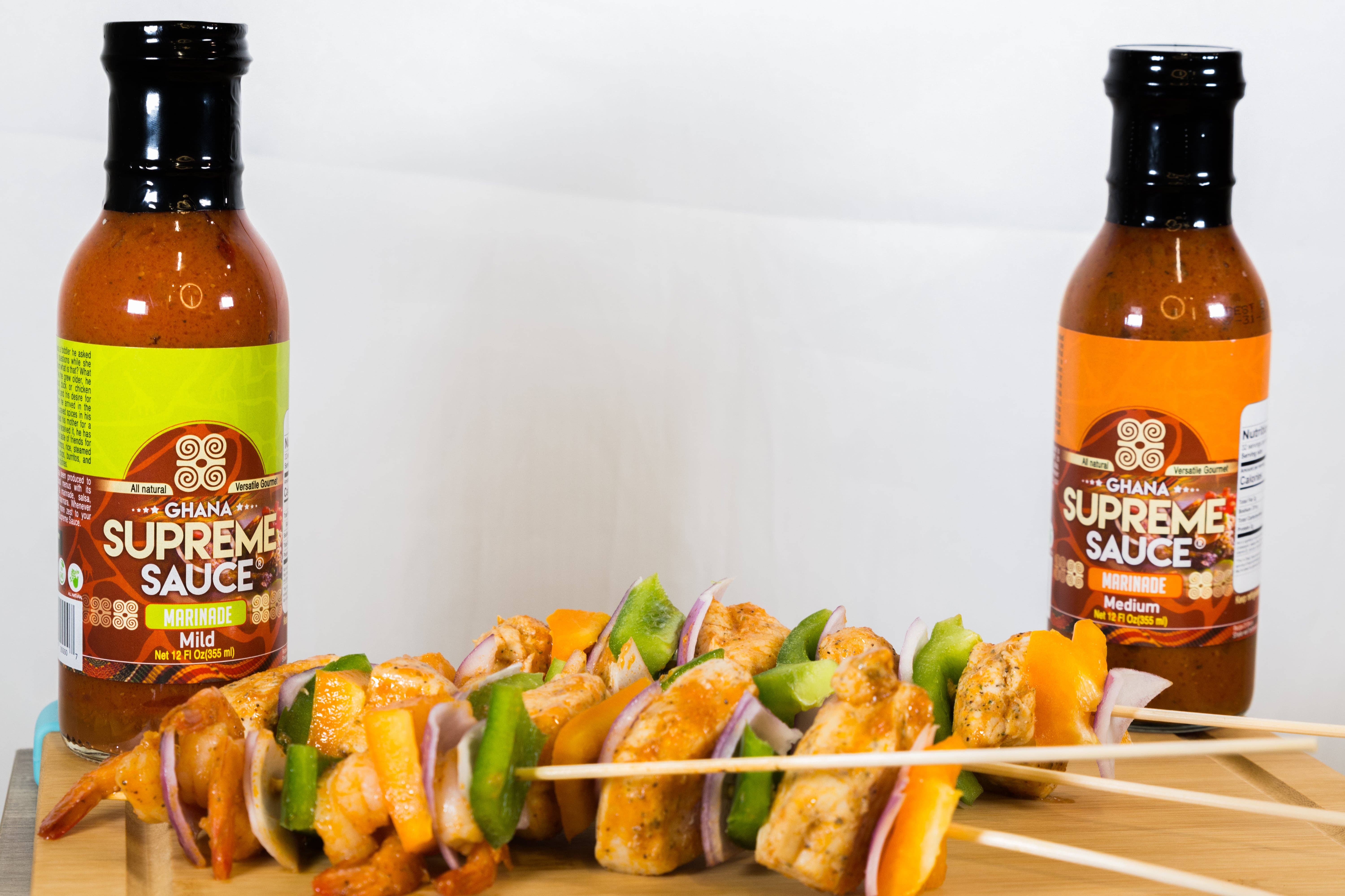 Ghana Supreme Sauce Marinade – wholesale Sås – Ghana Supreme Sauce- Marinad - Mild- Bas för Jollof R17