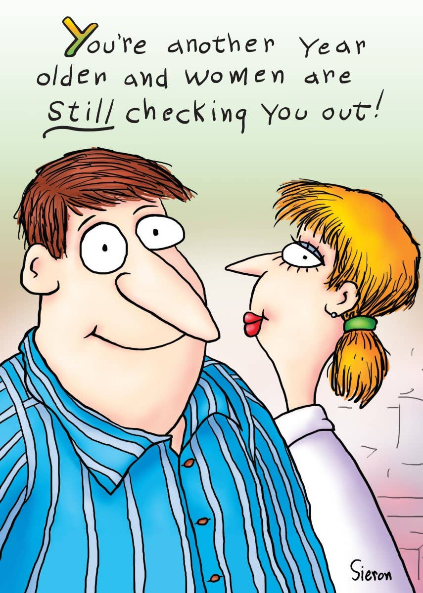 Oatmeal Studios – Engroshandel Fødselsdagskort – Tjek dig ud fødselsdagskort - 82212