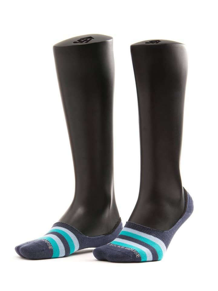 Grüne Streifen Design Footie für den Großhandel von CalzeMie