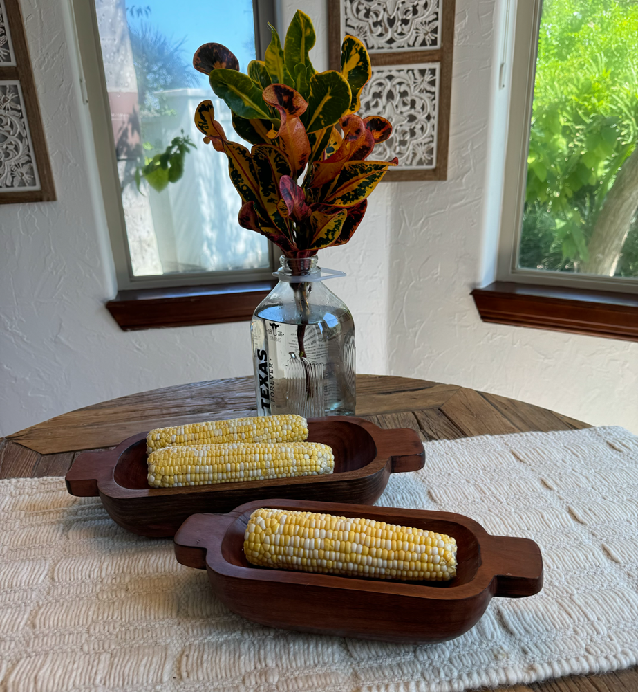 Wilco Home - Vente Décoration de Noël - Ensemble de 2 bols en épi de maïs, décoration de Noël, automne, Halloween6