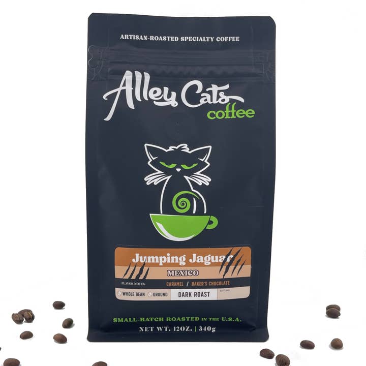 Mexico Dark Roast - Single Origin Coffee -12oz for wholesale by Alley Cats Coffee