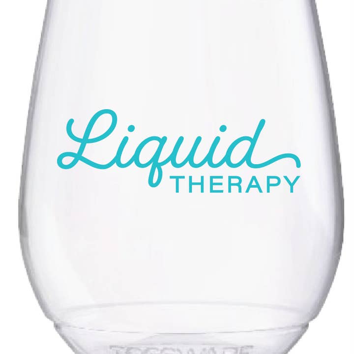 Liquid Therapy Shatterproof Wine Glasses for wholesale by MADdesign