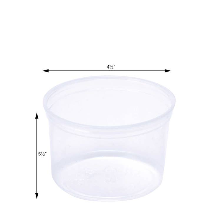 Portofino International Trading, USA - Wholesale Disposable Cup - Economy Disposable Deli Cups - 32 oz. - 50 Pack2