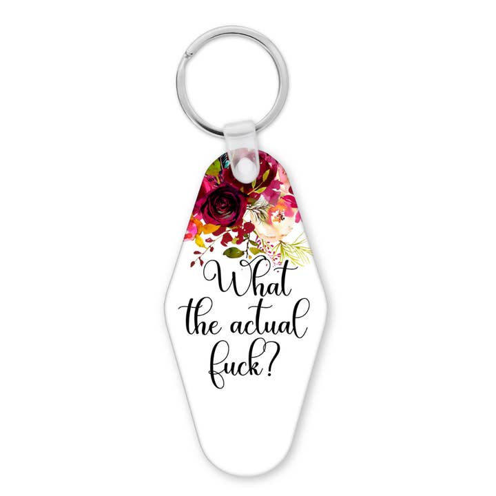 What The Actual Fuck | Motel Keyring for wholesale by The Pretty Things