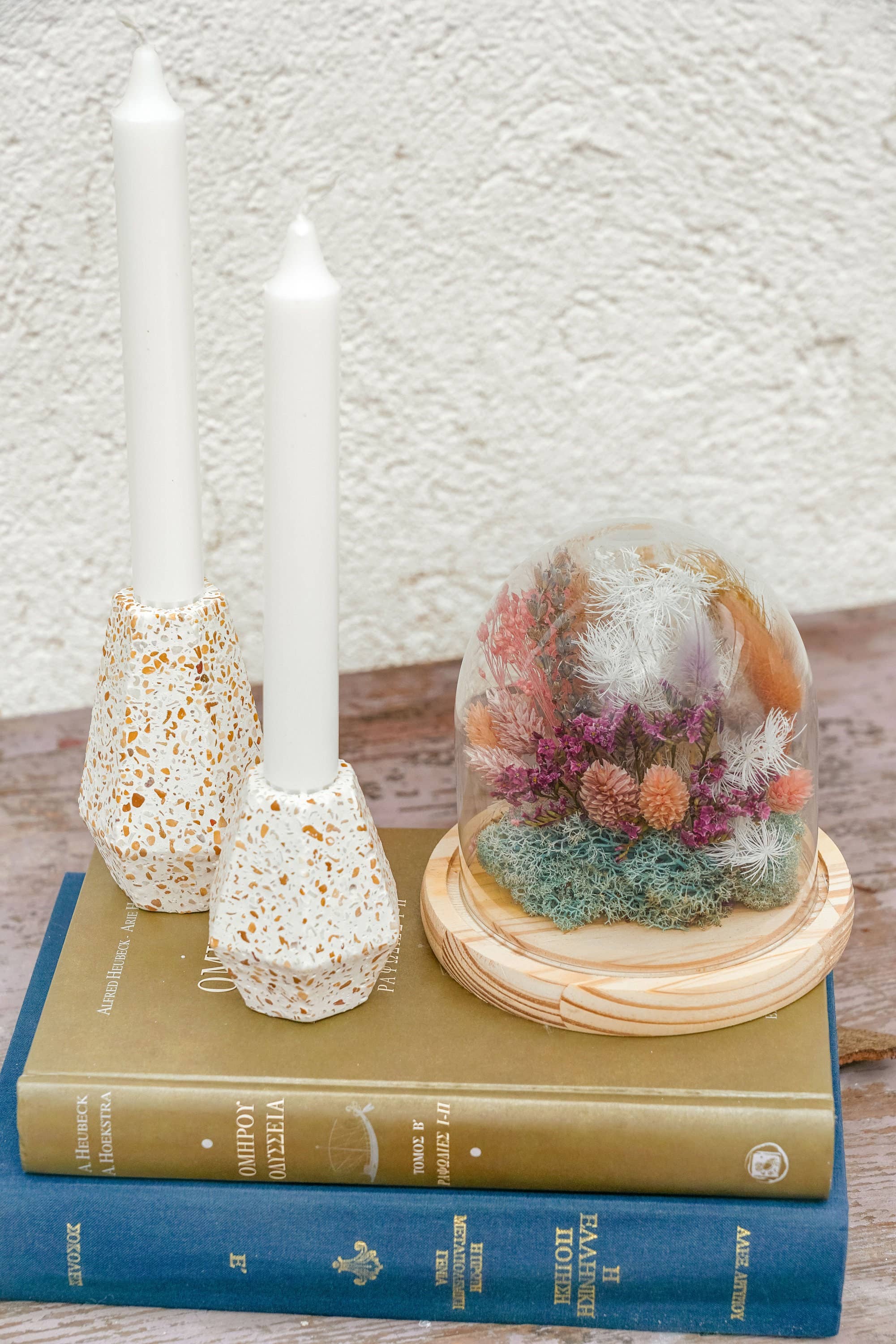 Nema Concept – wholesale Dried/pressed flowers – Dried Flowers Glass Dome | Glass Bell | Dried Flowers | Home Decor | Gift Ideas | Dried Flower Arrangements|Cloche| Rustic | Boho Decor..4