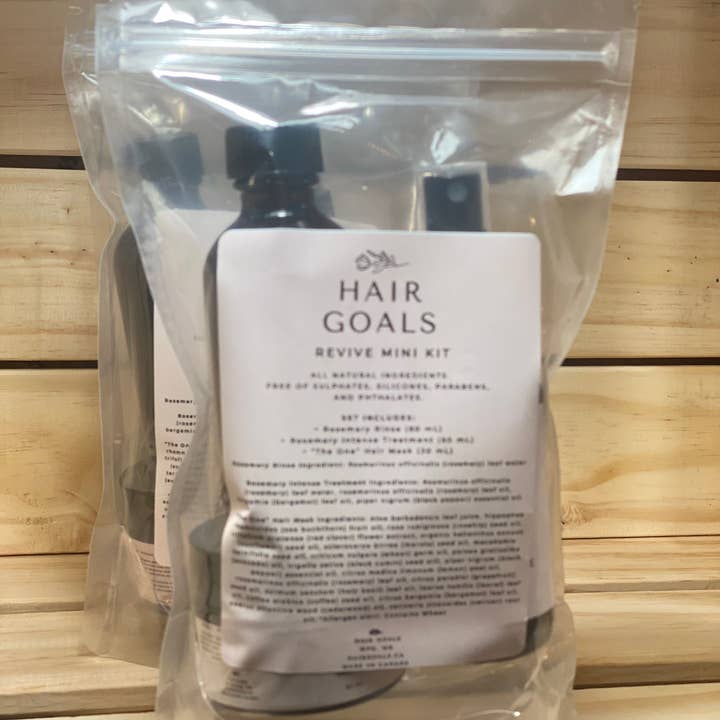 Hair Goals – Großhandel Haarpflege-Set/-Kit – Mini-Haarpflegeset/-kit - Wiederherstellen, Schützen, Revitalisieren, Wachstum