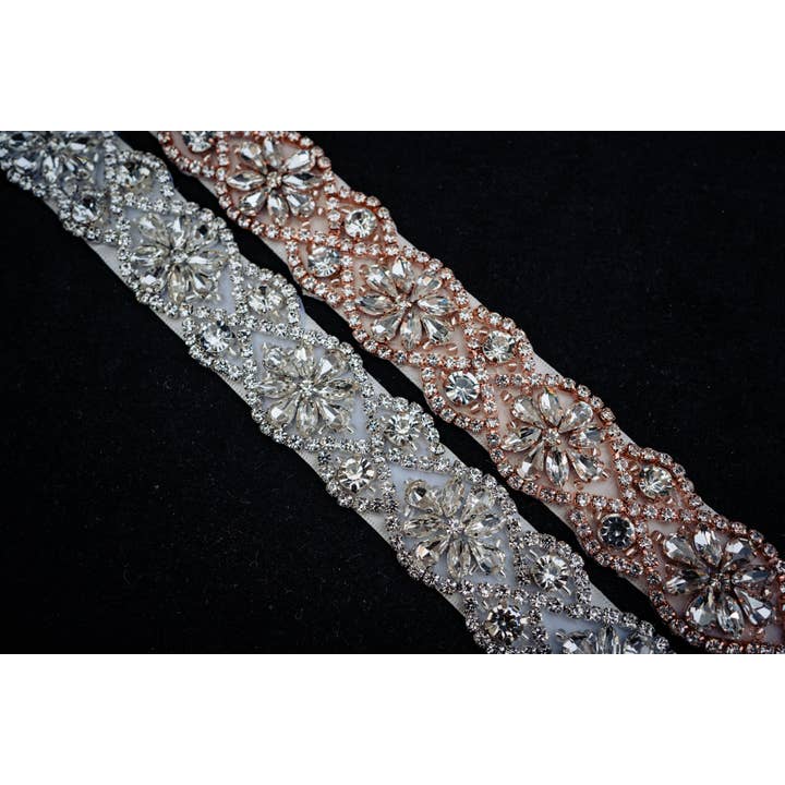 Brides and Belts - Wholesale Belt - Women's - Coco Handmade Rhinestone Crystal Women's Belt4