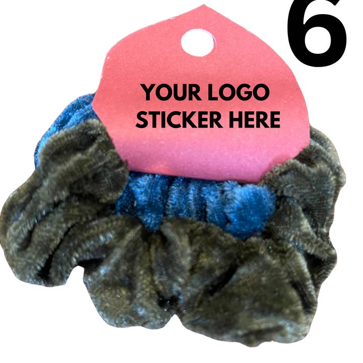 shirt shack design corporation - Wholesale Scrunchie - Women's - 2 pack Scrunchie hair tie ready to display5