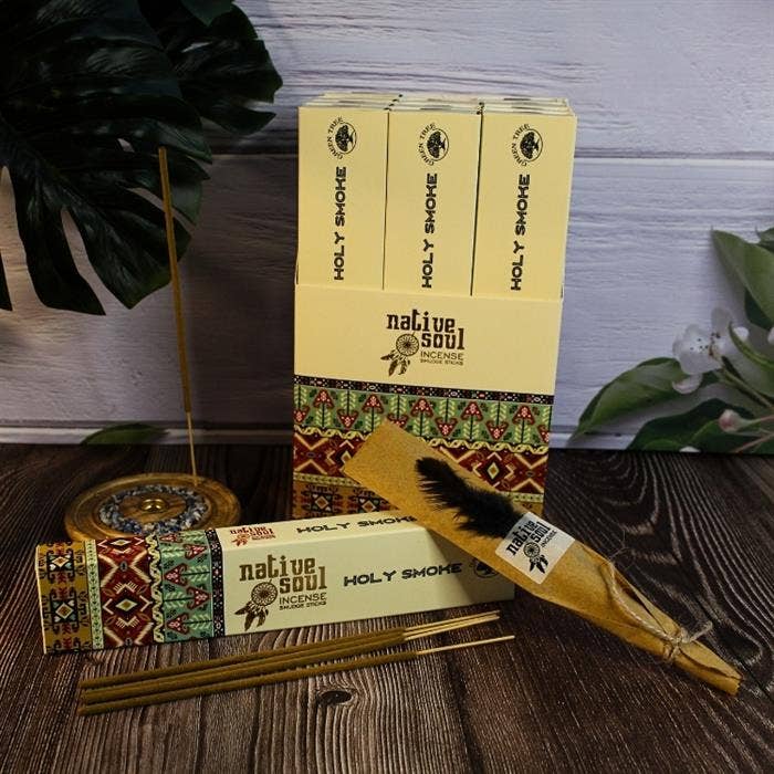Green Tree - Wholesale Incense - Green Tree Native Soul Holy Smoke Incense 15 grams3