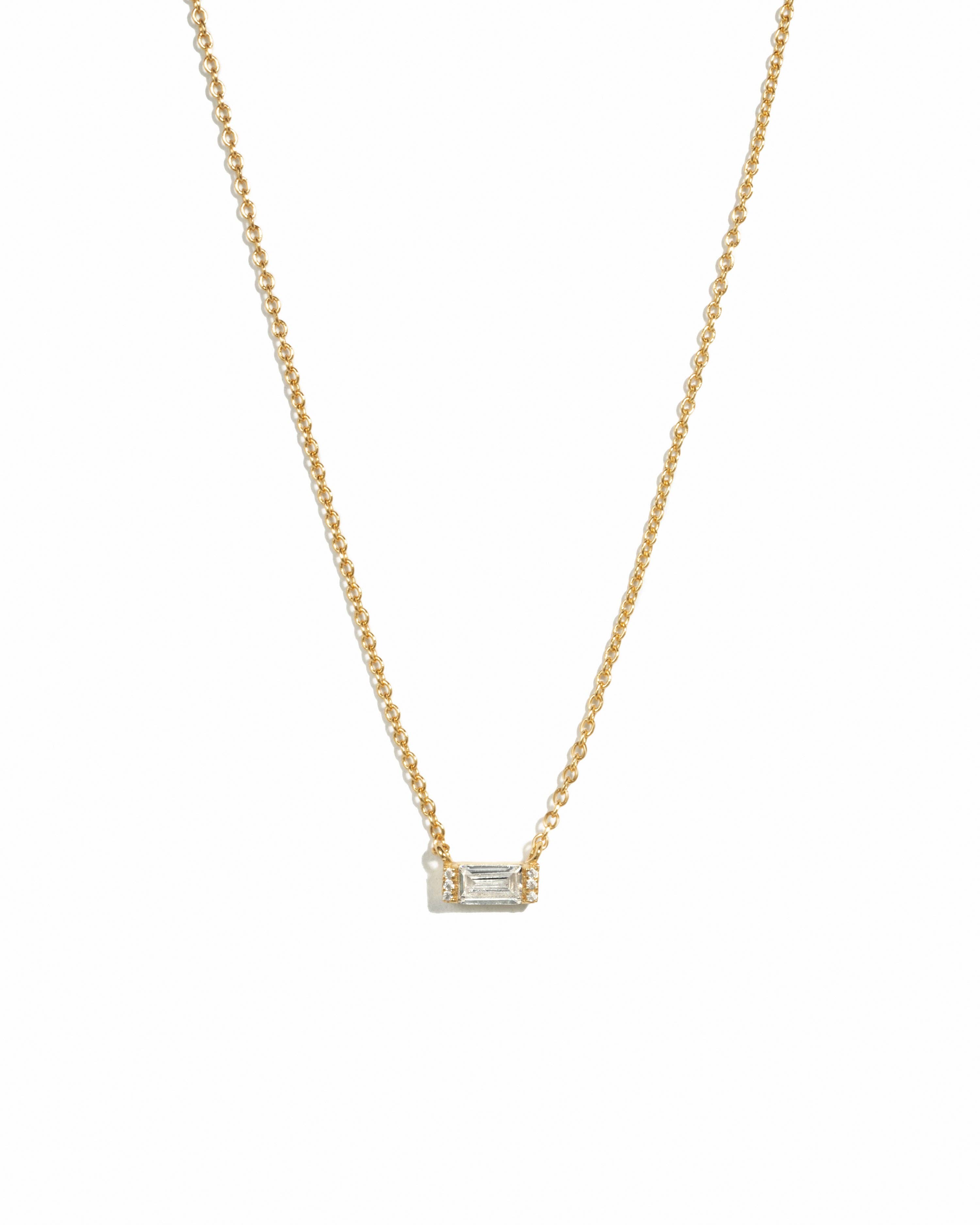 Sami Jewels – Engroshandel Halskæde med vedhæng – Baguette halskæde0