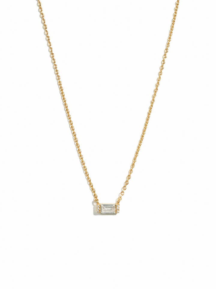 Baguette Necklace for wholesale by Sami Jewels