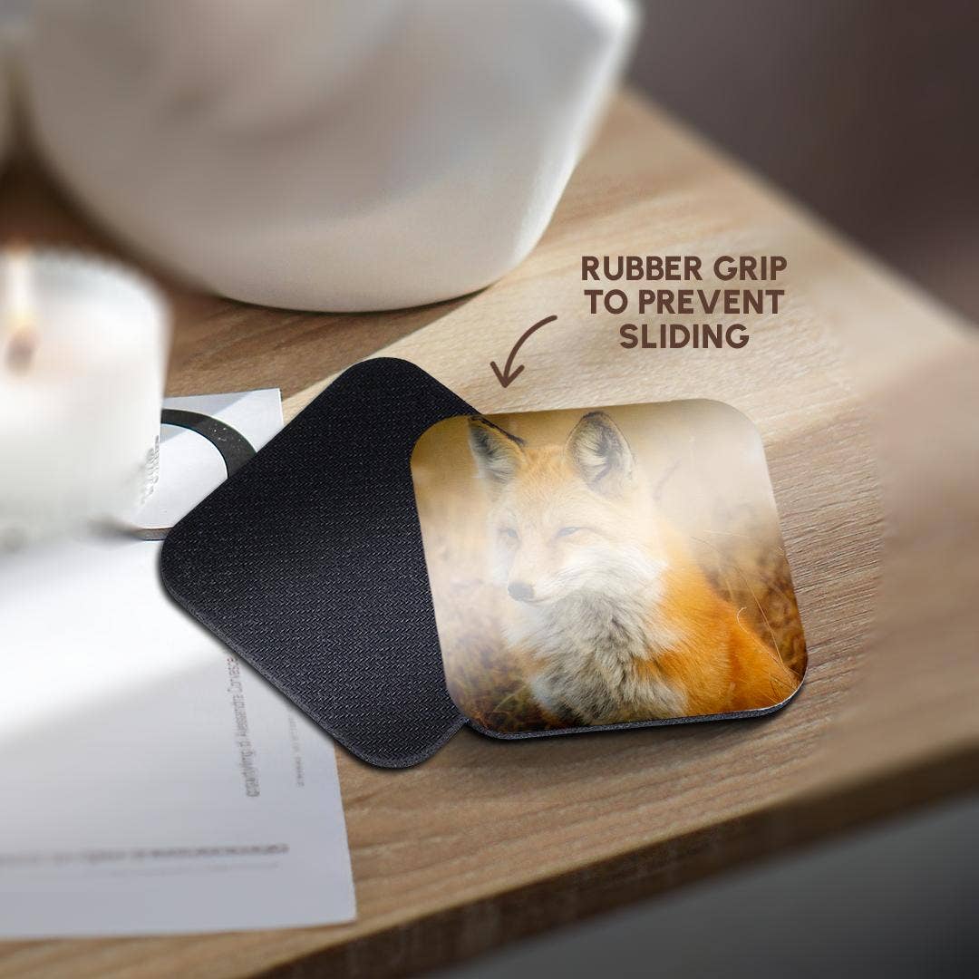 3dRose - Wholesale Coasters - 3dRose, Red Fox, Coaster10