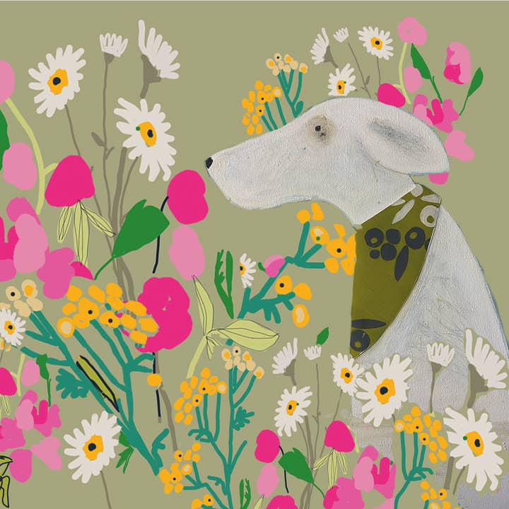 Print Circus – wholesale Everyday greeting card – BE01 Bella's Blooms card