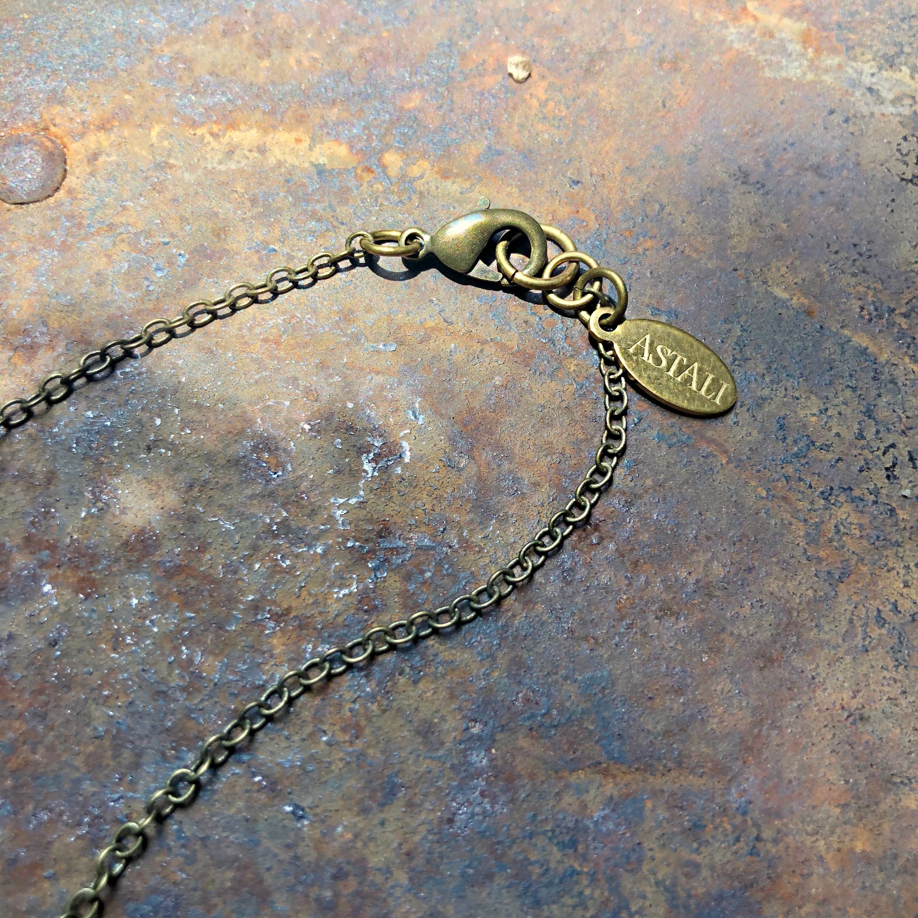 ASTALI - Wholesale Beaded/Pearl Necklace - Weasel Vertebrae Necklace, Real Bone Necklace, Taxidermy6