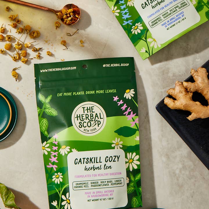 The Herbal Scoop - Wholesale Loose Tea - Catskill Cozy Herbal Tea Blend5