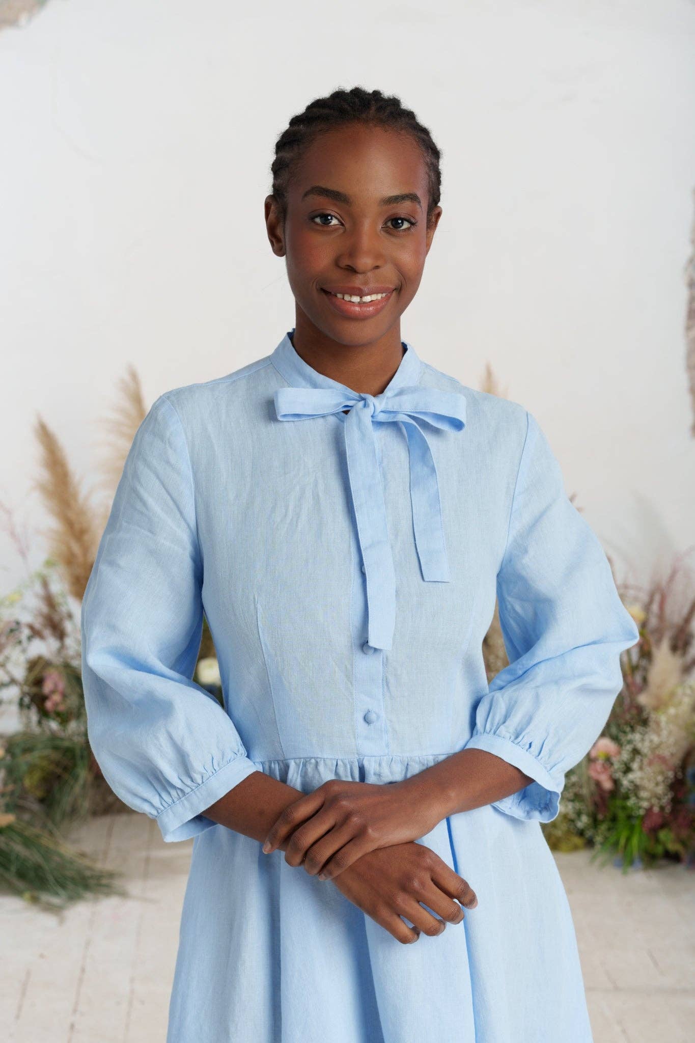 Son de Flor - Wholesale Dress - Women's - Jasmine Dress, 3/4 Sleeve7