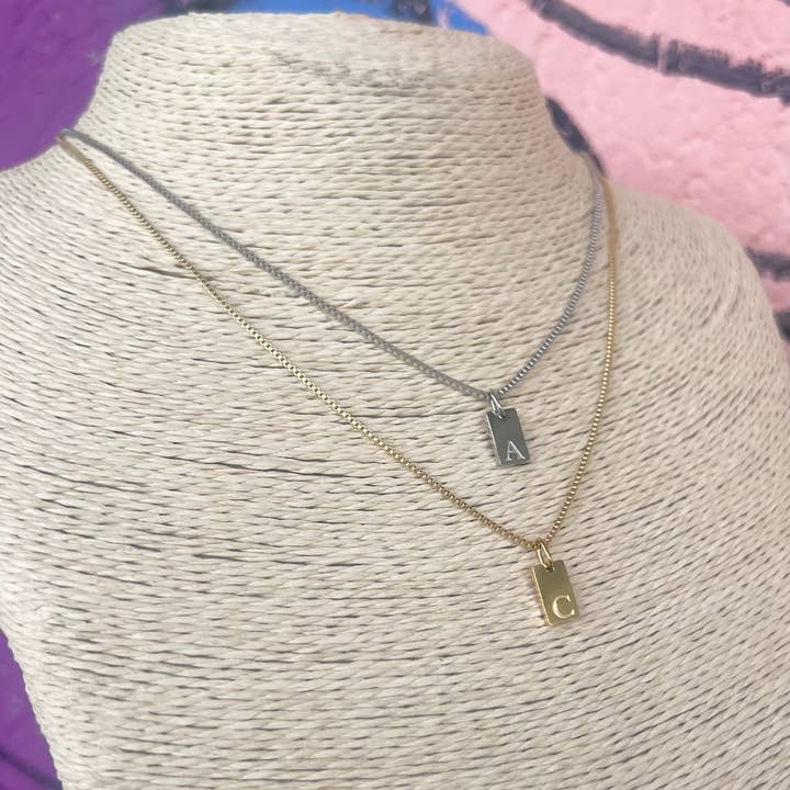 Briano Wholesale - Wholesale Individual charm/pendant - Luxe Initial Charms *CHARM ONLY*1