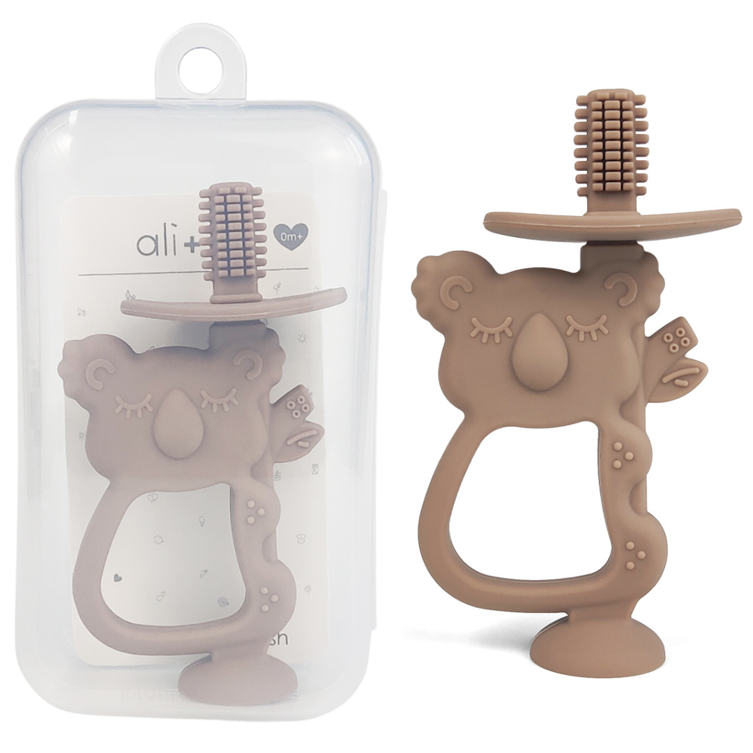 Ali+Oli - Wholesale Toothbrush - Kids & Baby - Ali+Oli Training Toothbrush Oral Care Koala (Taupe)2