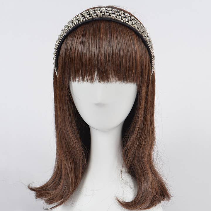 Serre-tête en strass de plusieurs tailles pour la vente par 3AM BY H&D ACCESSORIES