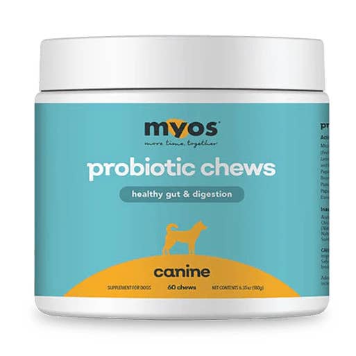 MYOS Canine - Probiotic Chews for wholesale by Helper Dog Boutique