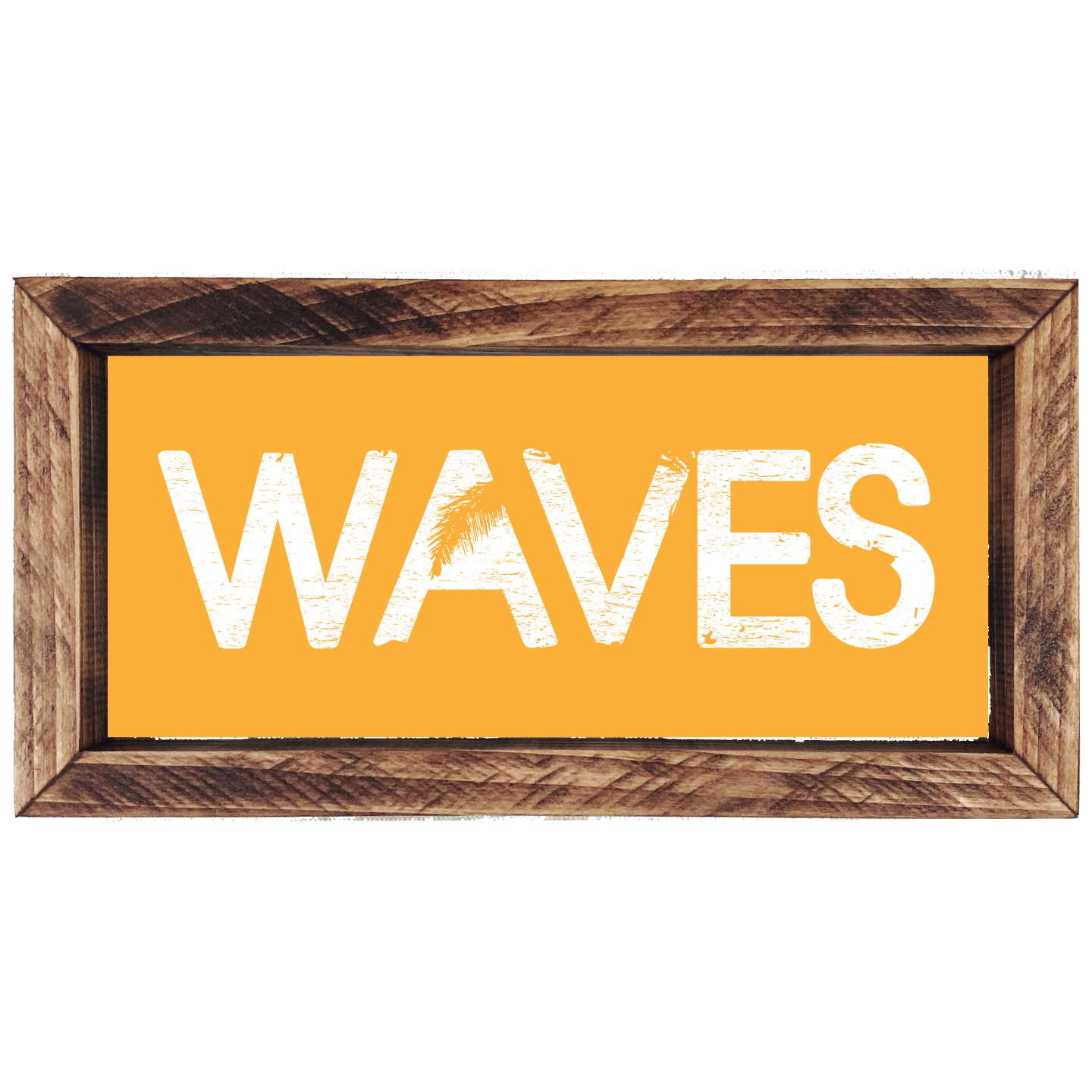 Southern Mesa Trading Co. - Wholesale Sign - Waves Mini Wood Wall Art  (More Colors)2