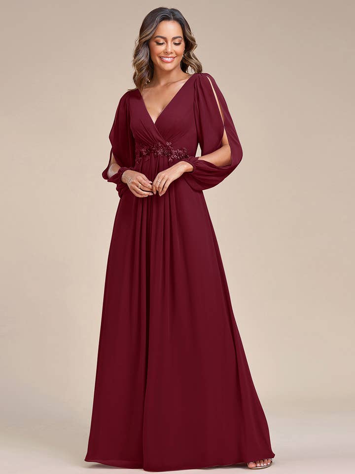 Ever-Pretty - Wholesale Gown – Women's - 2 Style Elegant Chiffon Bridesmaid Dress59