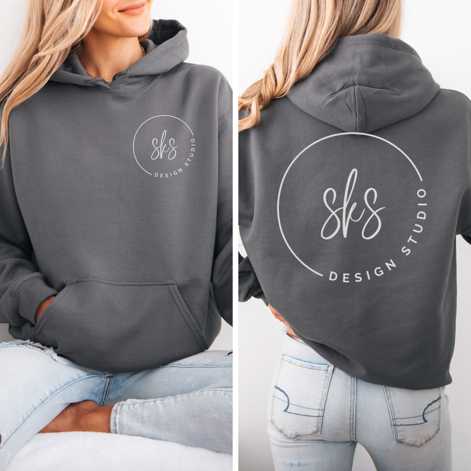 SKS Design Studio - Wholesale Hoodie - Unisex - CUSTOM LOGO | Unisex Hoodie Sweatshirt [GILDAN]38