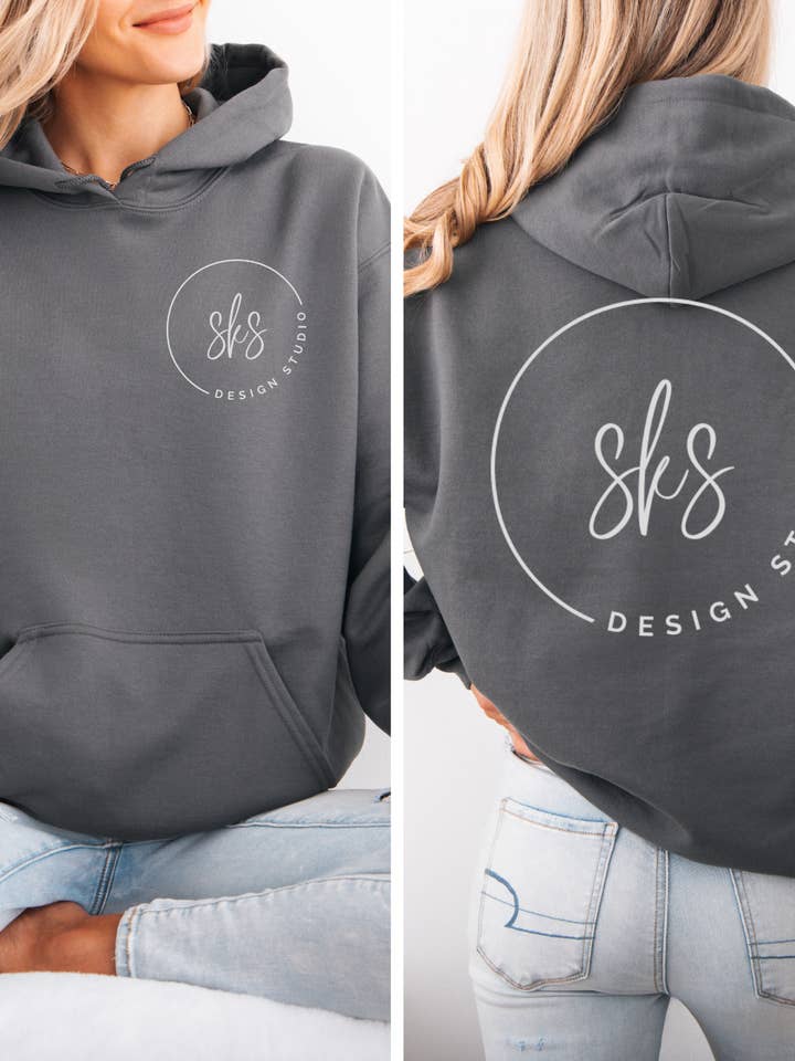 SKS Design Studio - Wholesale Hoodie - Unisex - CUSTOM LOGO | Unisex Screenprinted Hoodie Sweatshirt45