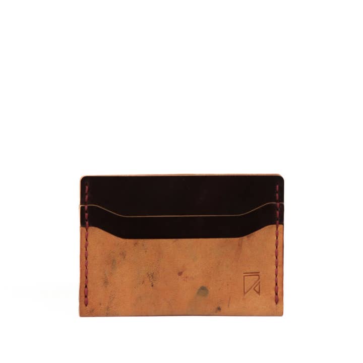 Porte-cartes Stanton : Shell Cordovan pour la vente par LOUISE GOODS