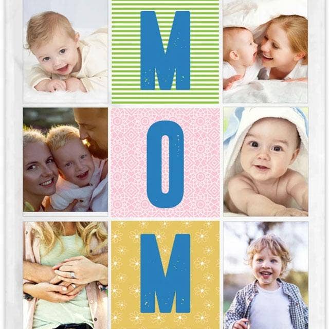 Monogramonline Inc. - Vendita all'ingrosso Plaid - Coperta <h2>personalizzata per collage di foto con design personalizzato | Coperta personalizzata con le tue immagini, <p><span style="color: #ff0000;"><strong>vendita a tempo limitato</strong></span></p>, coperta</h2> grande da 50 «x 60"17