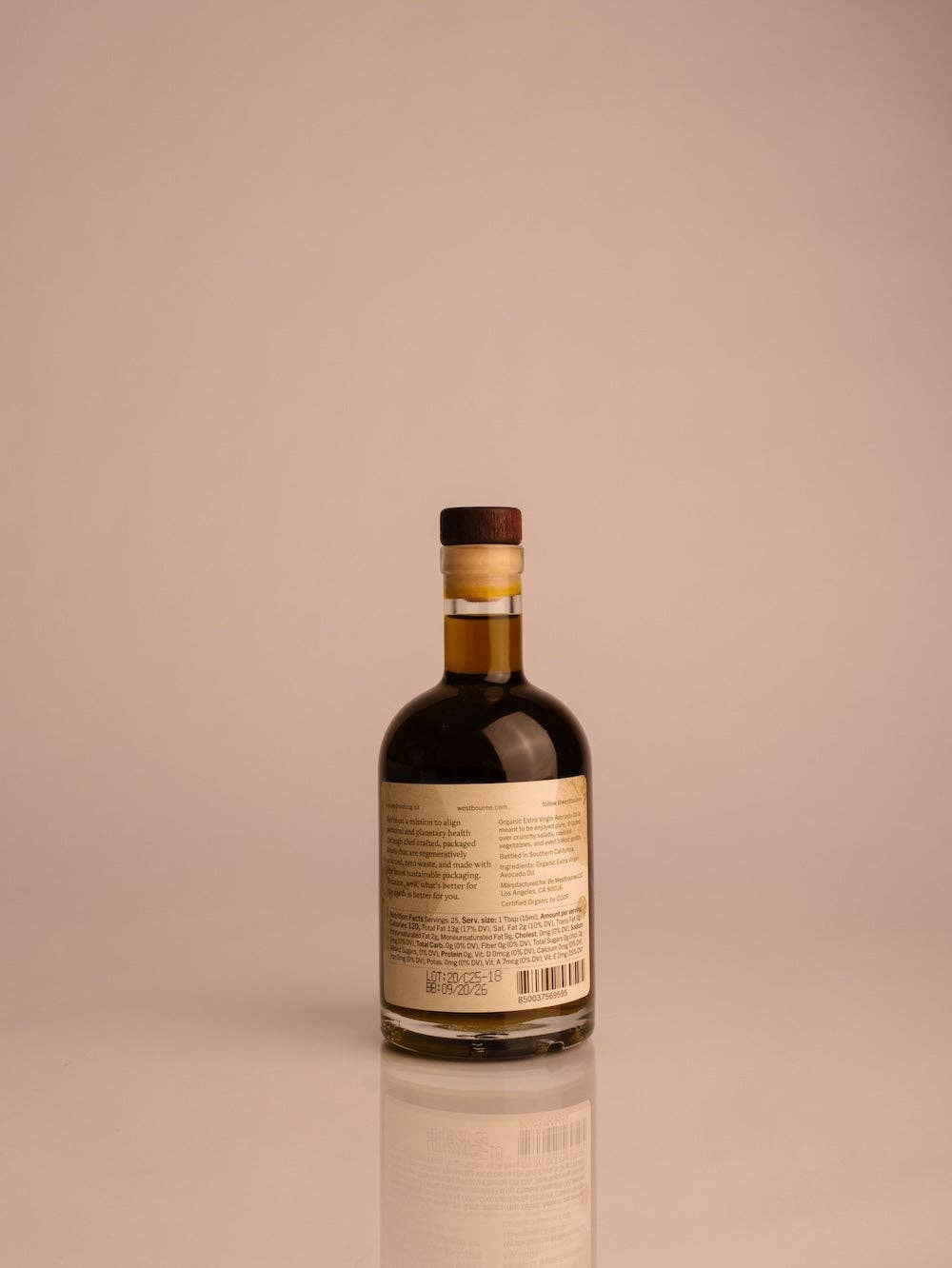 west~bourne - Wholesale Cooking Oil - Organic Extra Virgin Avocado Oil 375ml1