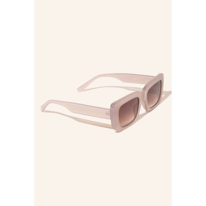 Assorted Thick Plastic Frame Rectangle Sunglasses for wholesale on Faire