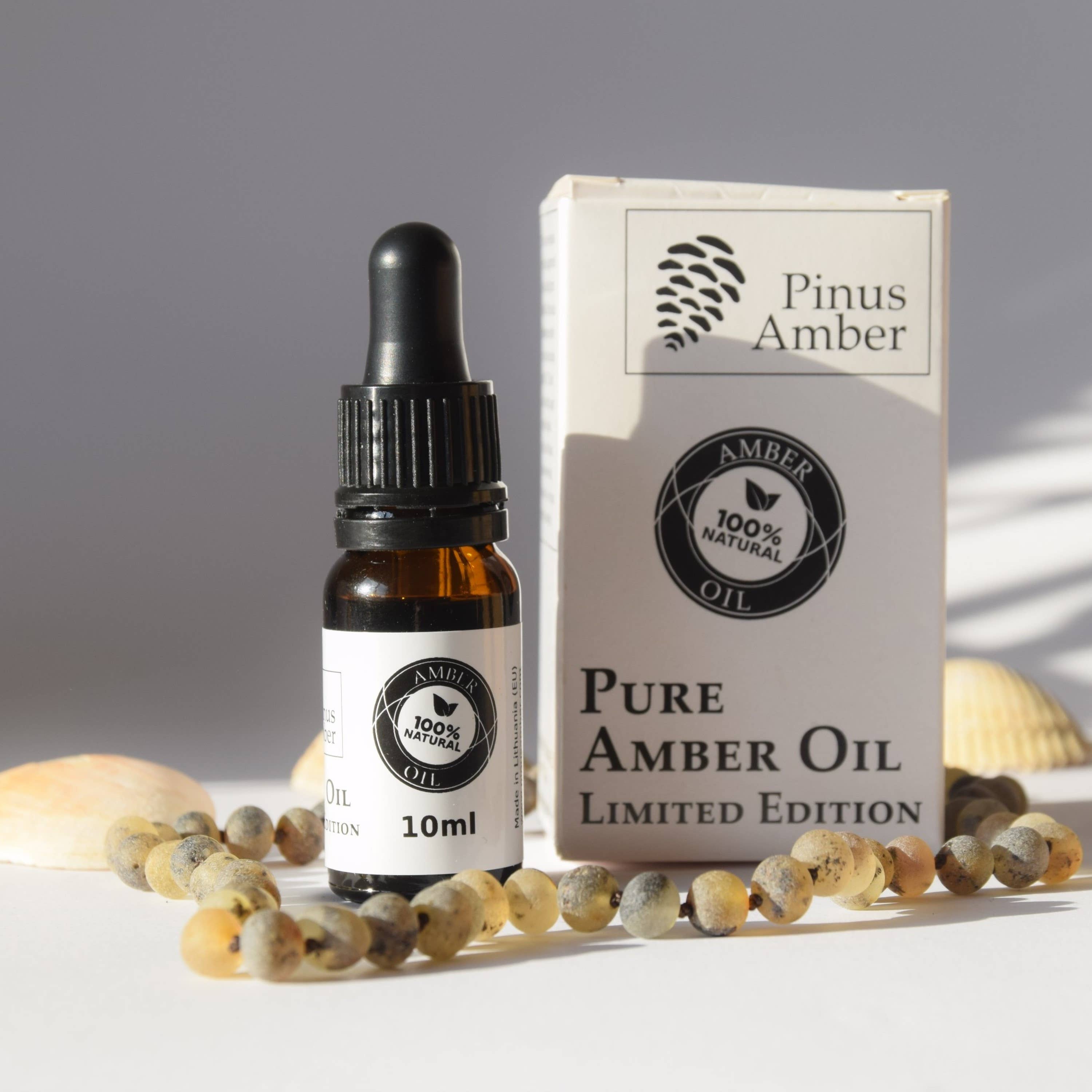 The Natural Amber - Wholesale Essential Oil - 100% Pure Baltic Amber Oil Pinus Succinifera