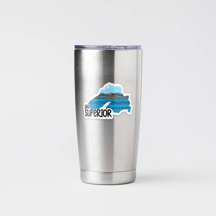 Kevin & Kaia - Wholesale Sticker - Lake Superior - Sticker