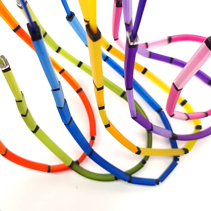 ALEX+SVET - Wholesale Beaded/Pearl Necklace - LORETA long rubber necklace SAINT-TROPEZ line3