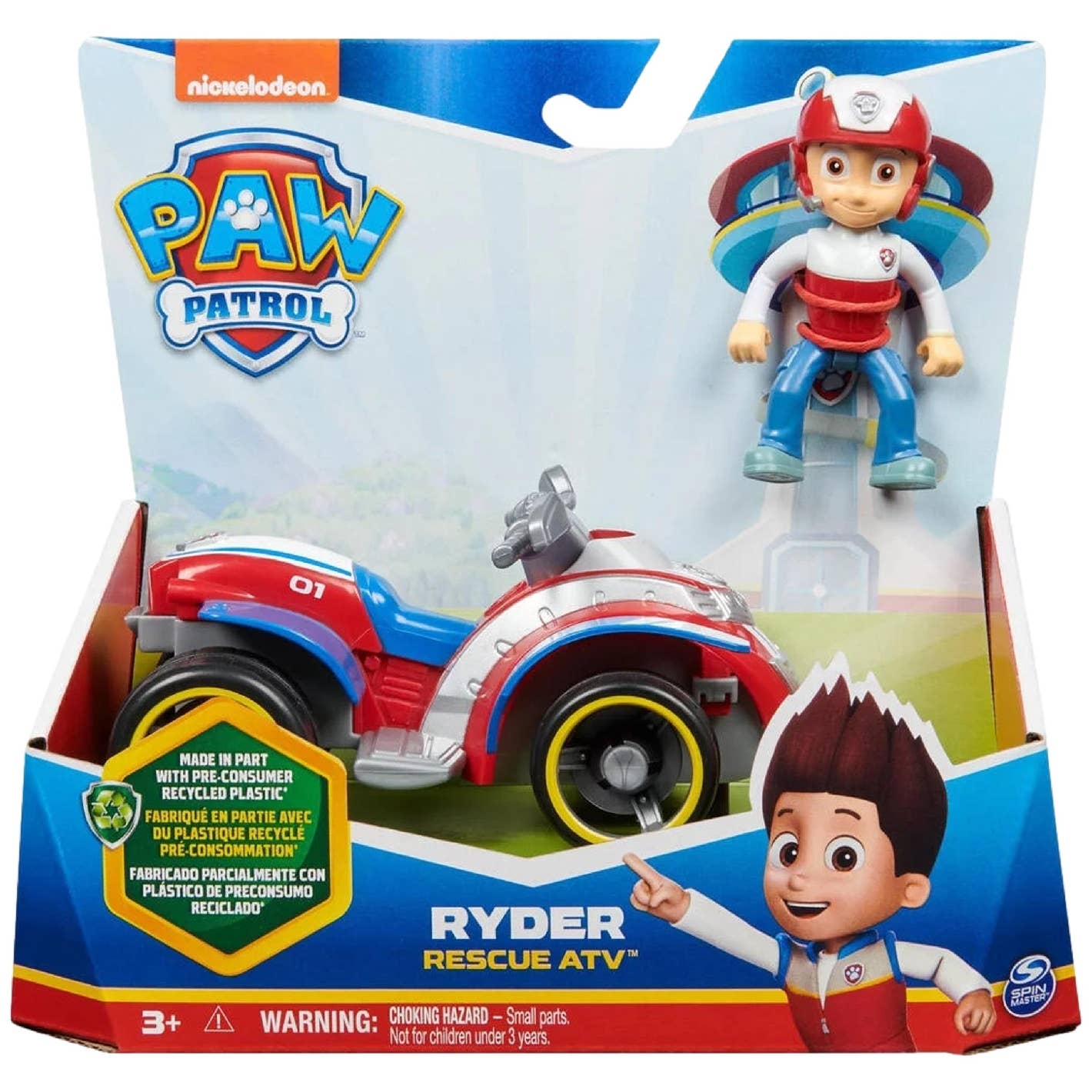 Jactal - Wholesale Figurine Toy - Kids - Ryder PAW Patrol Vehicle + Figure0